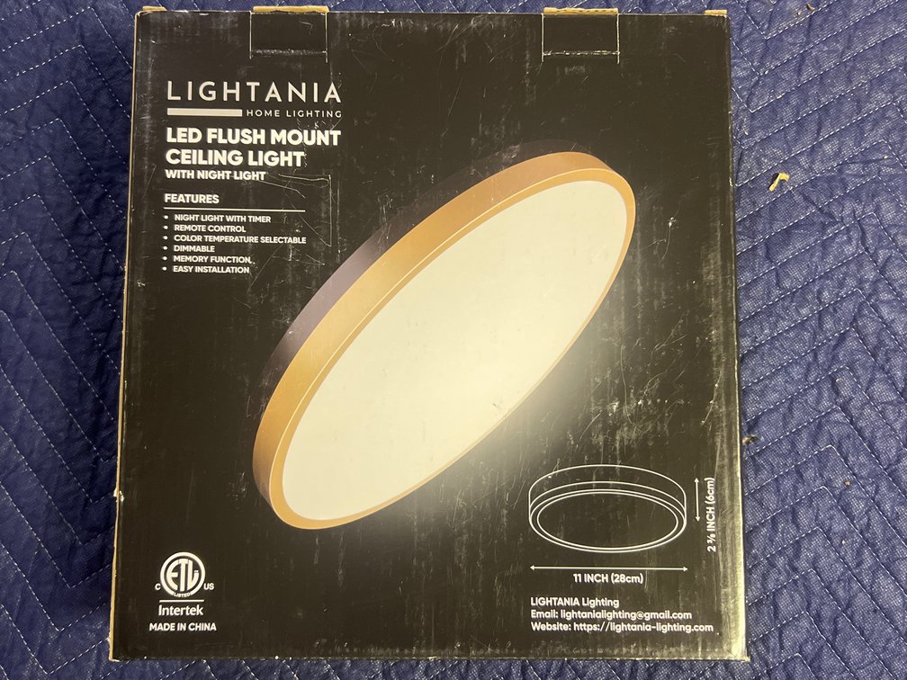 LED FLUSH MOUNT CEILING LIGHT