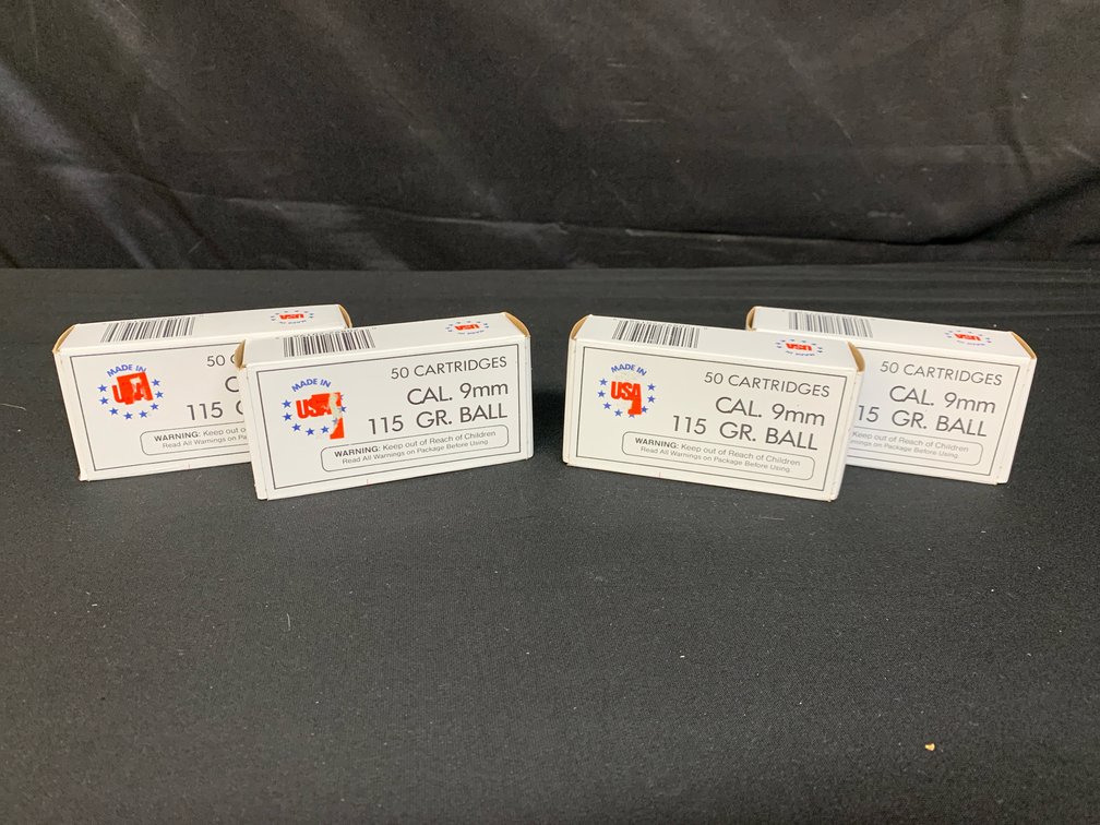 9mm 115 Gr. Ball Ammunition