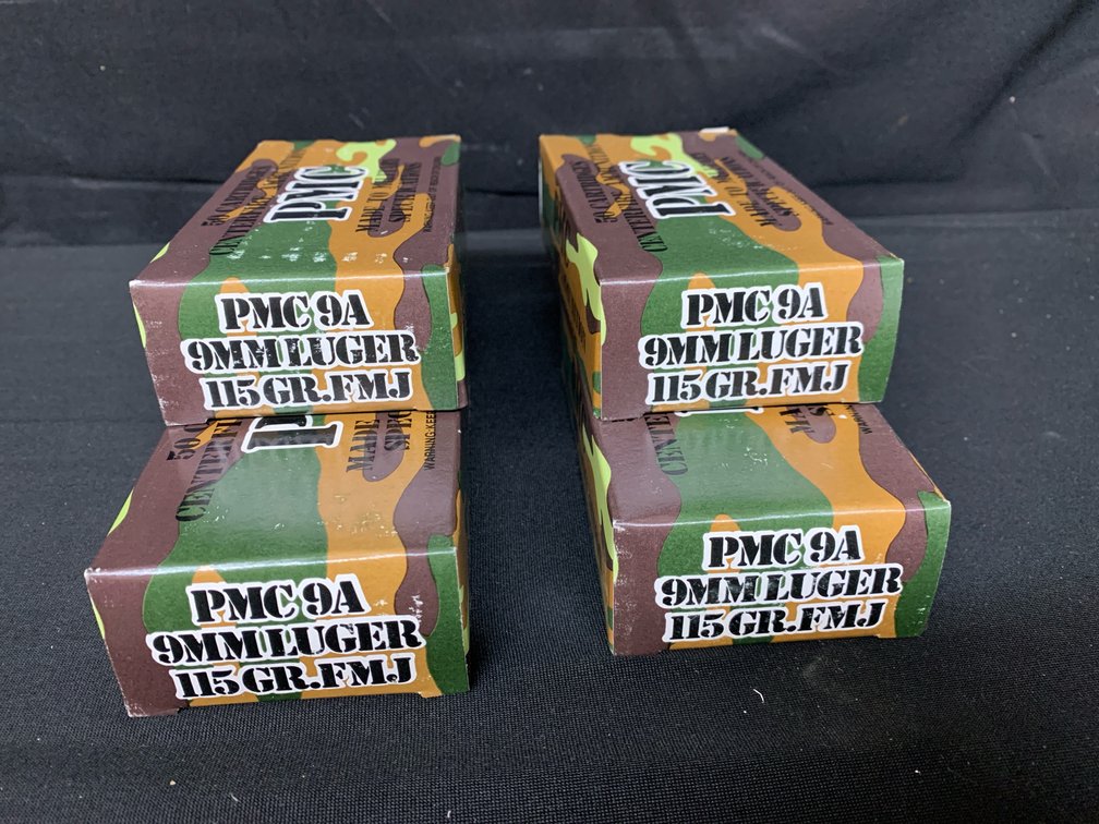 PMC 9A 9mm Luger 115 Gr. FMJ Ammunition
