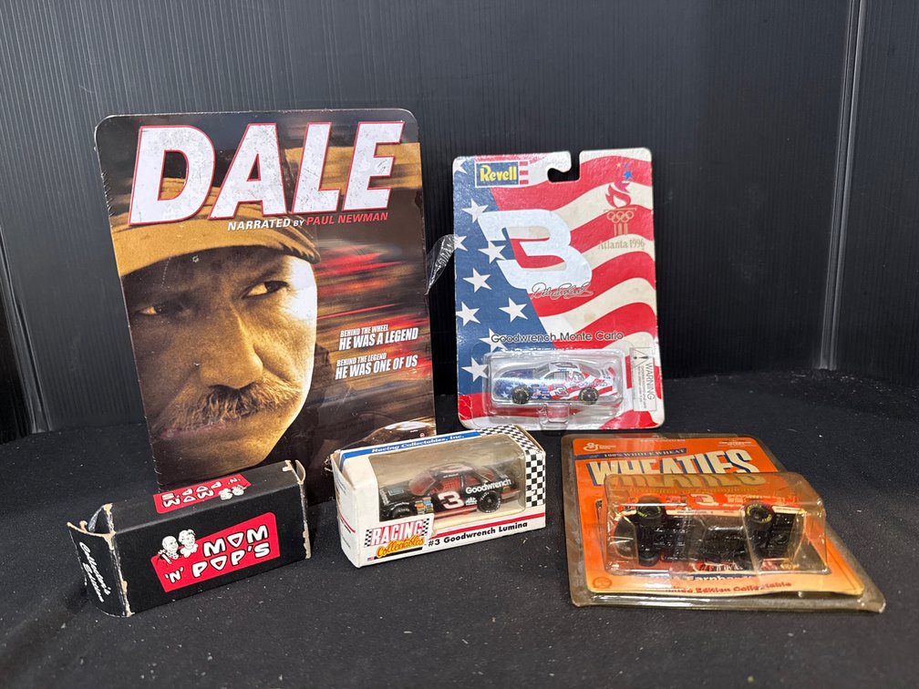 Dale Earnhardt Die-Cast Cars and DVD Collector's Set