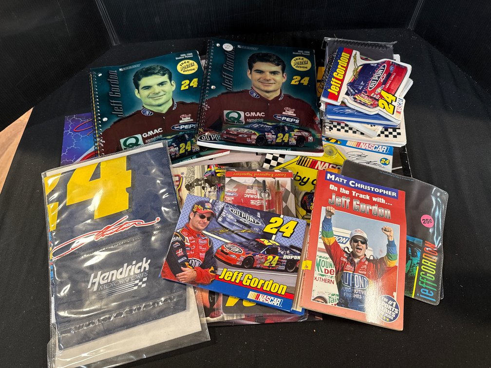 Jeff Gordon No. 24 NASCAR Stationery and Memorabilia