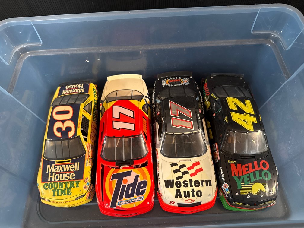 NASCAR Stock Car Models with Racing Liveries