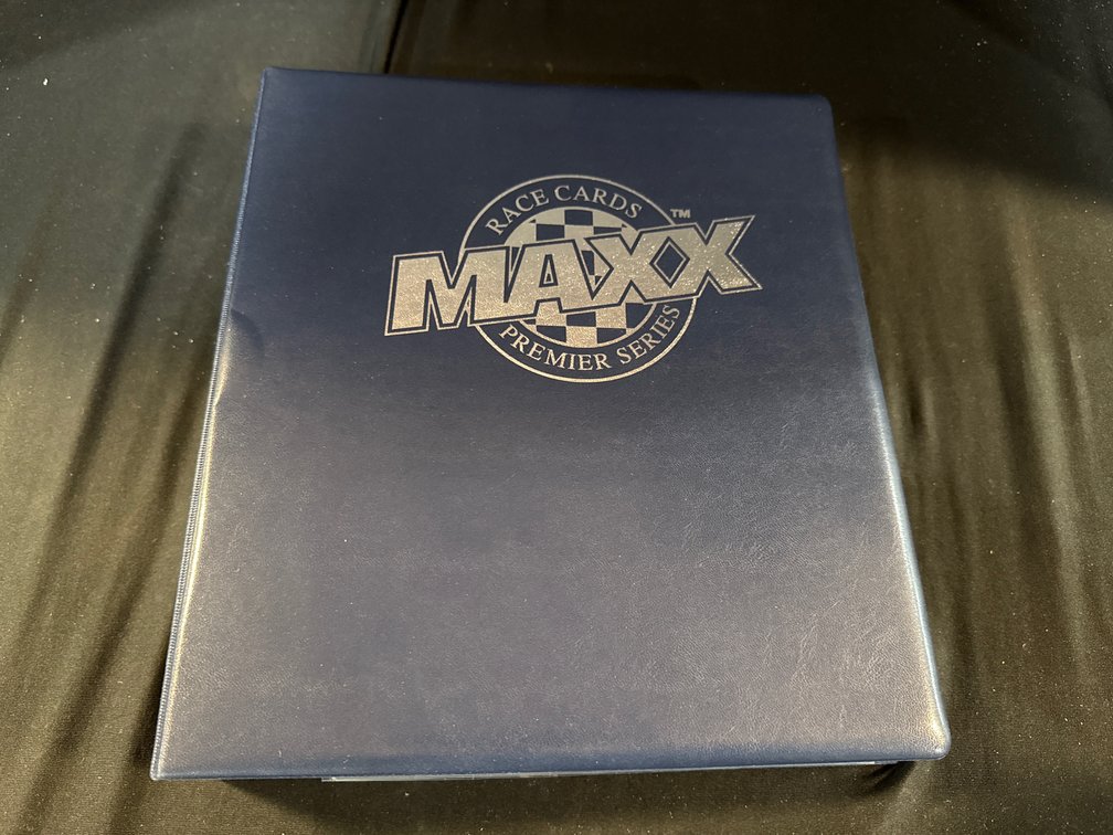 Maxx Premier Series 1993 NASCAR Trading Cards in Binder