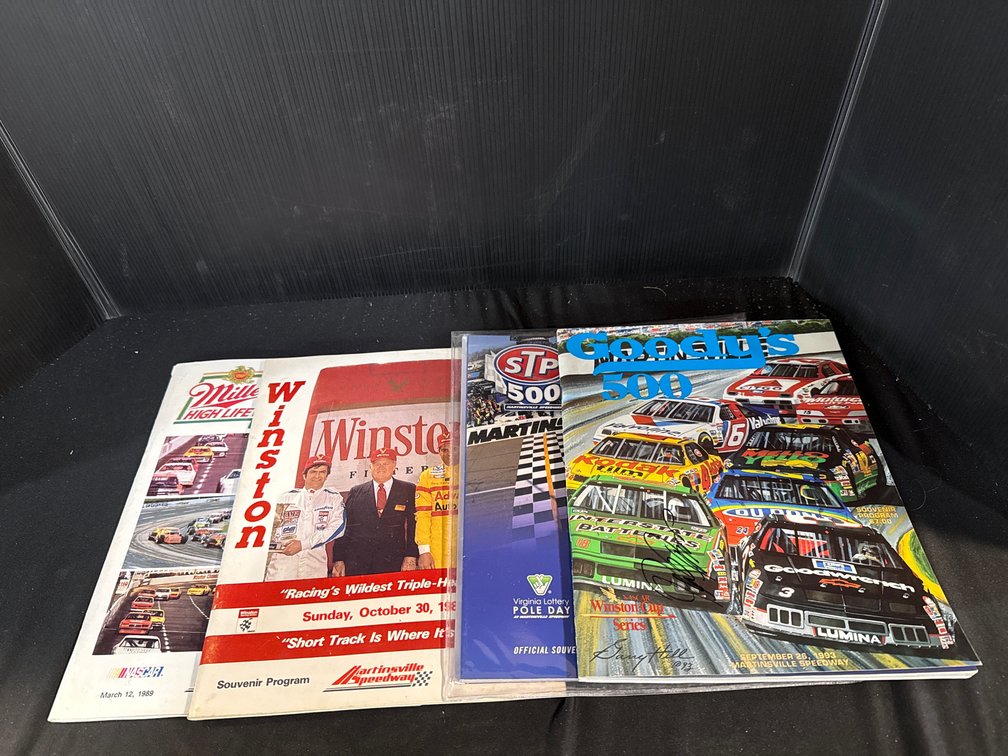 NASCAR Martinsville Speedway Souvenir Programs