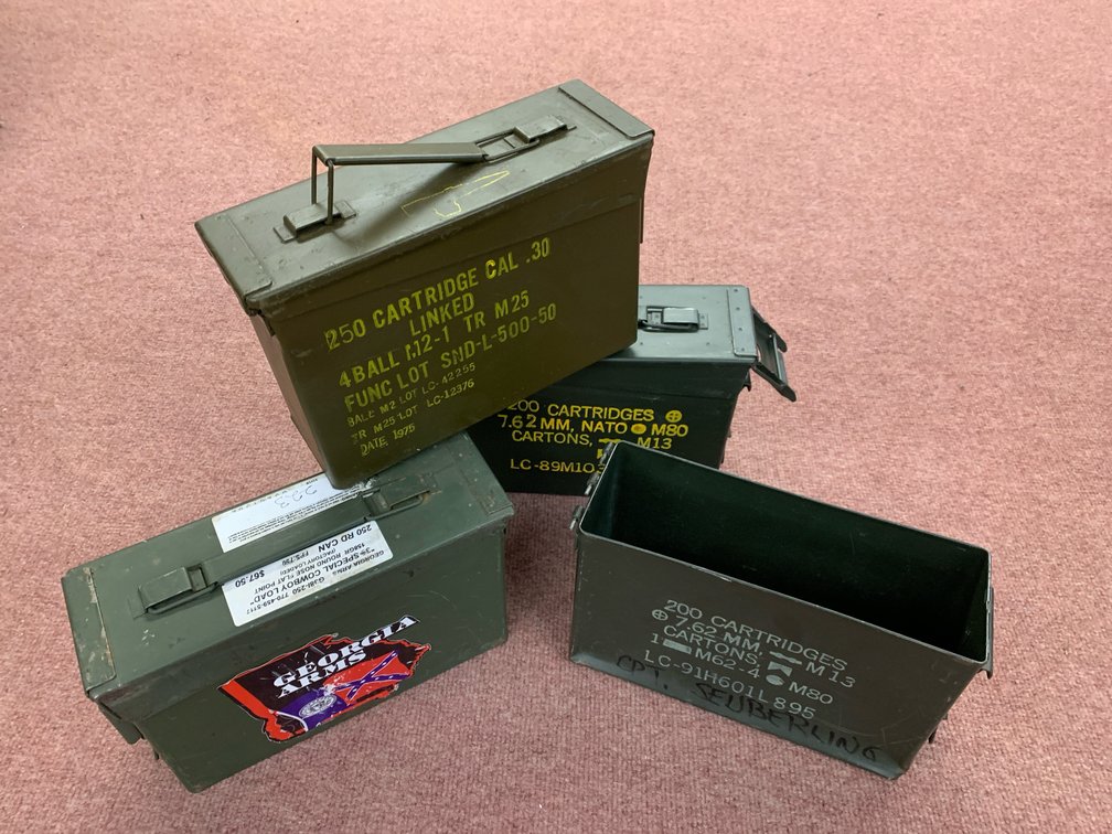 Metal Ammunition Cans