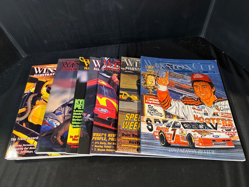 NASCAR Magazines, Comic Books, and Catalogs