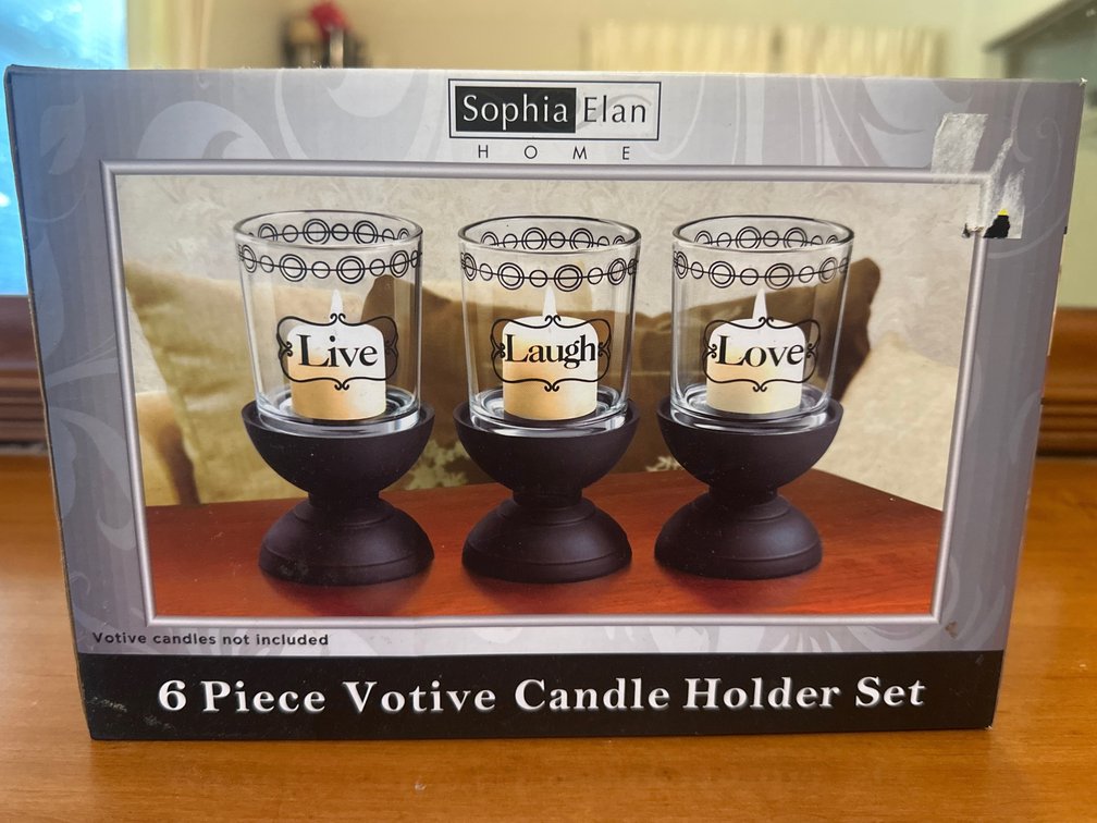Sophia Elan HOME 6-Piece Votive Candle Holder Set