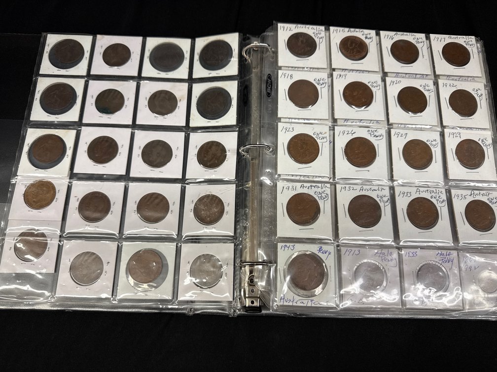 Coin Collection Album