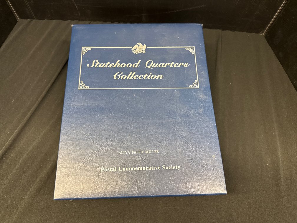 Postal Commemorative Society Statehood Quarters Collection Album