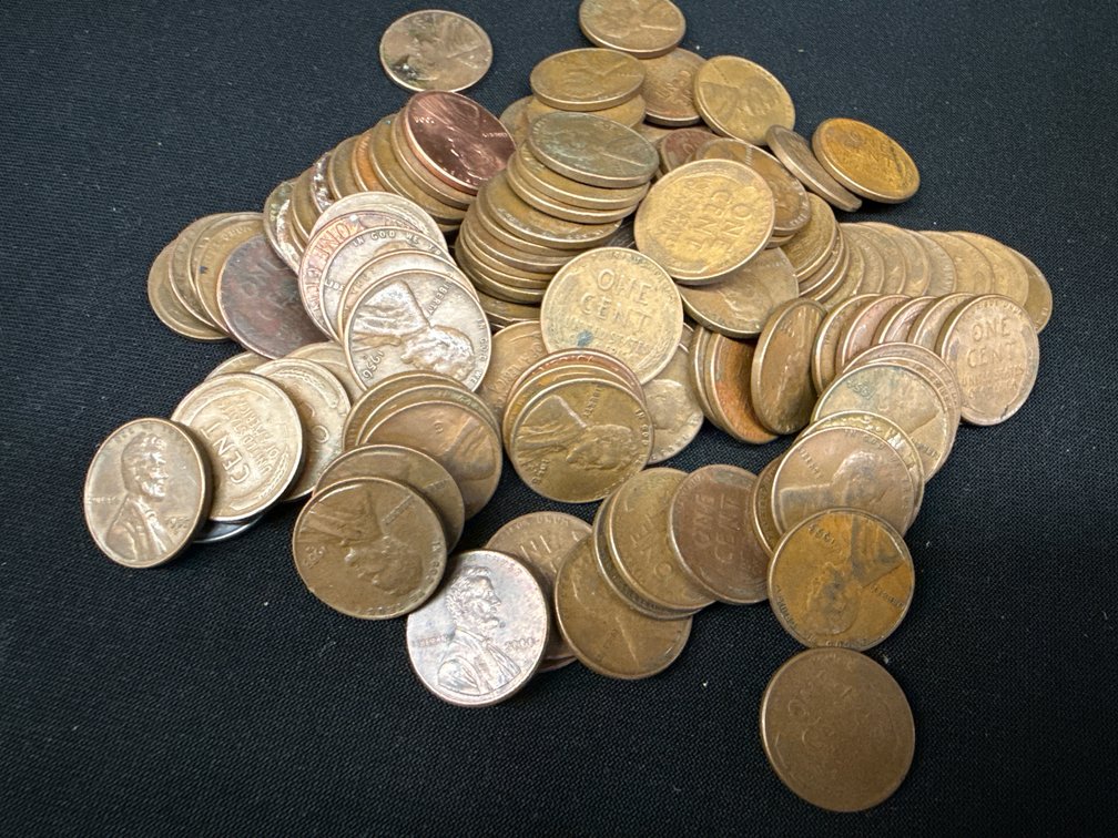 United States Lincoln Wheat and Memorial Cents
