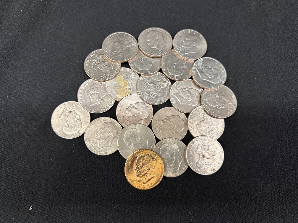United States Eisenhower Dollar Coins