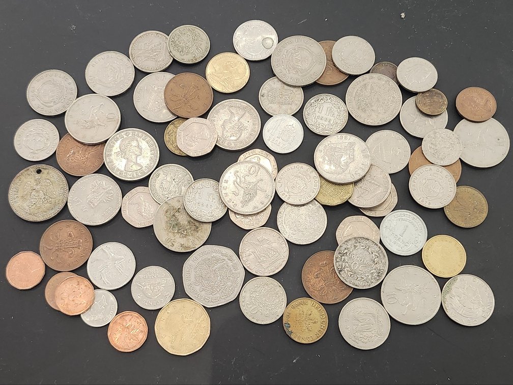 World Coins from Canada, Mexico, Costa Rica, and More