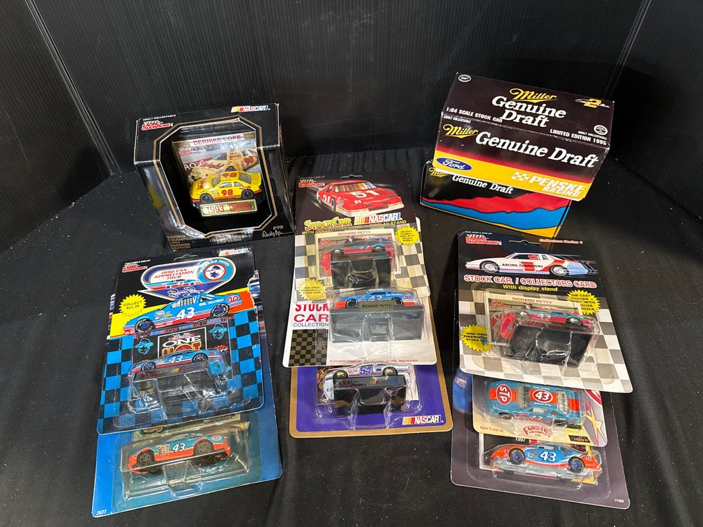Various NASCAR 1:64 Scale Die-Cast Model Stock Cars