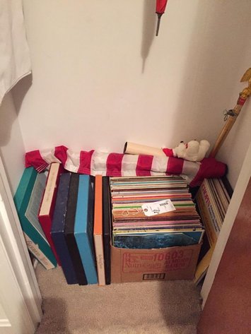 Image for Record & contents of foyer closet