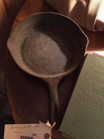 Image for Cast iron skillet & Cookbook