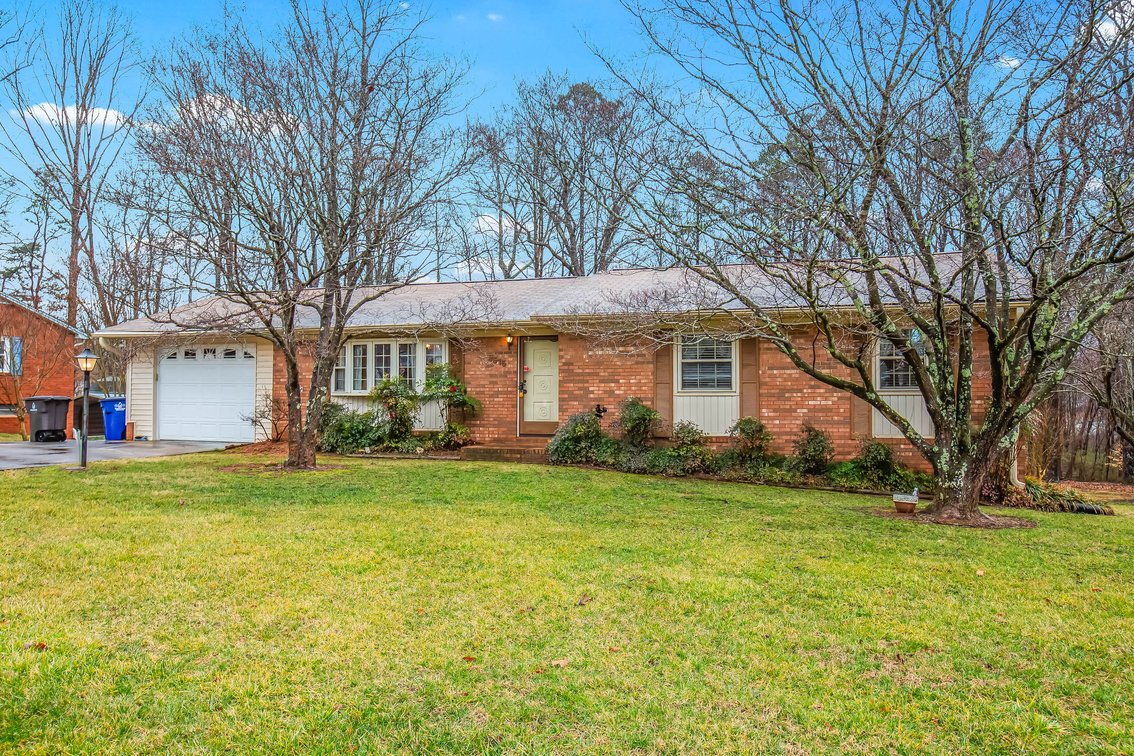 Winston Salem Brick Ranch on .51 Acres