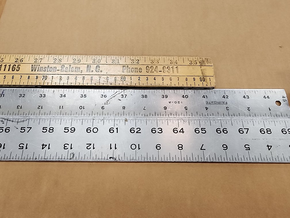 County Map/Yard Sticks