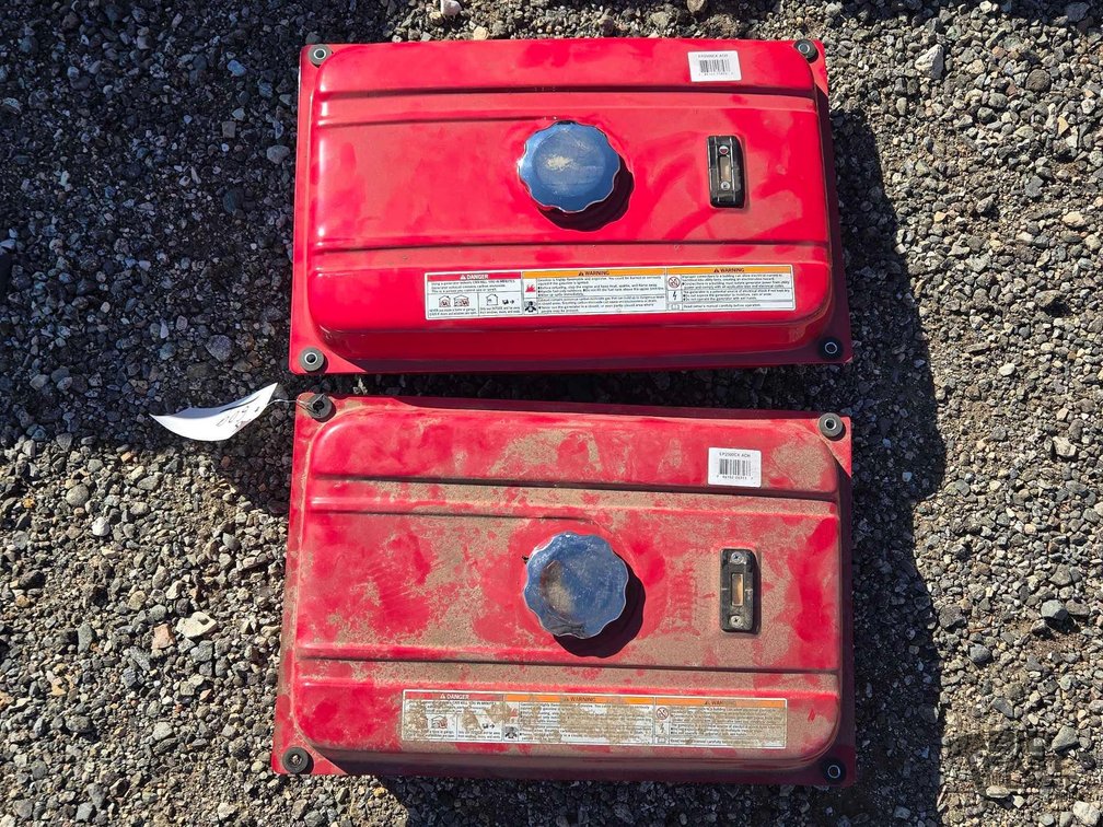 (2) EP2500CX Honda Generator Gas Tanks