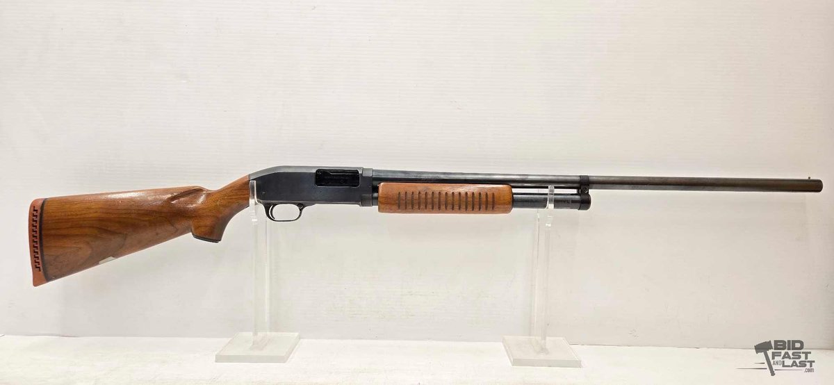 JC Huggins Model 20 .12ga Pump-Action Shotgun