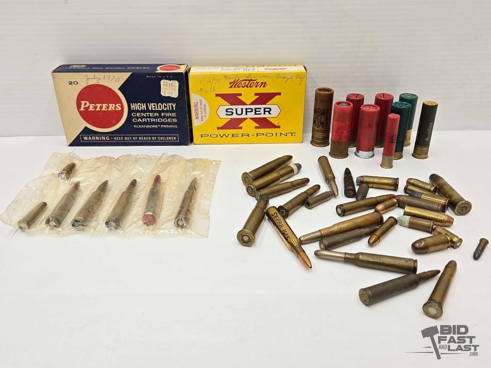 Approx 70 Rounds of Assorted Ammo