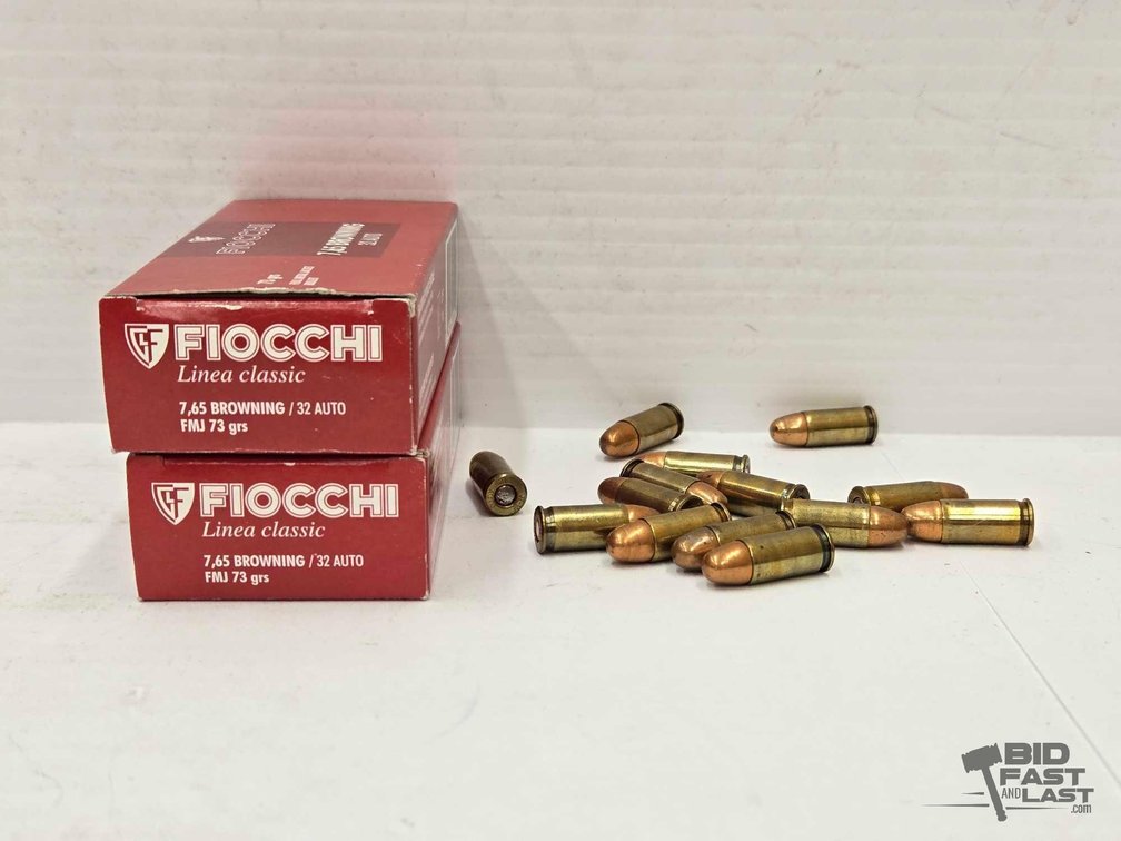110 Rounds of .32 Auto Ammo