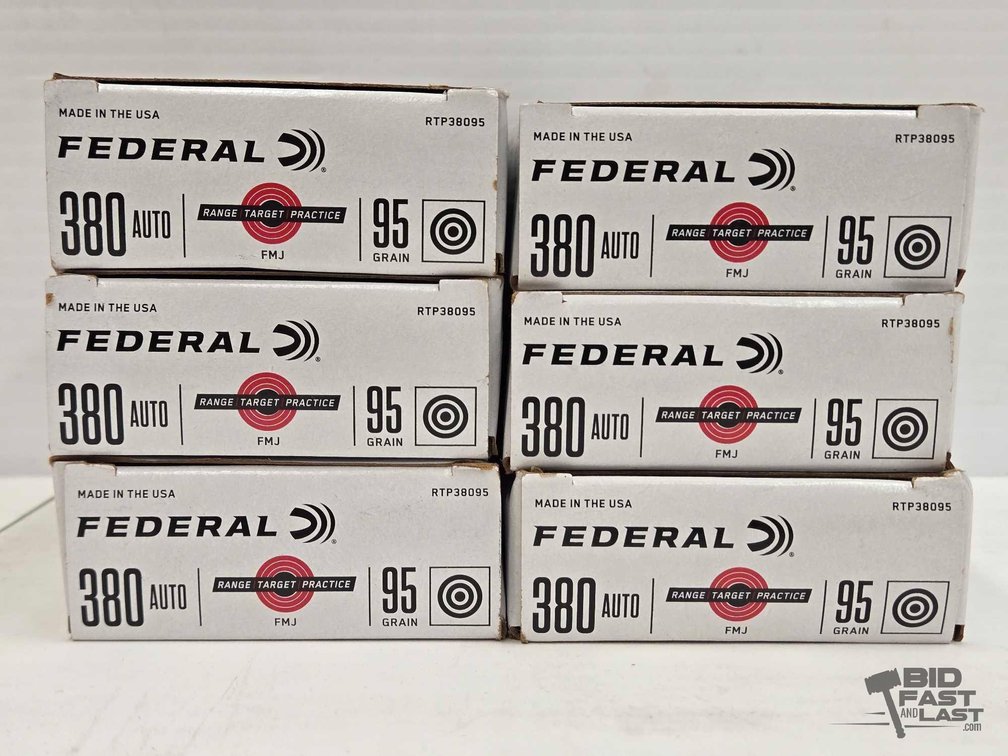 Federal 380 Auto Ammo