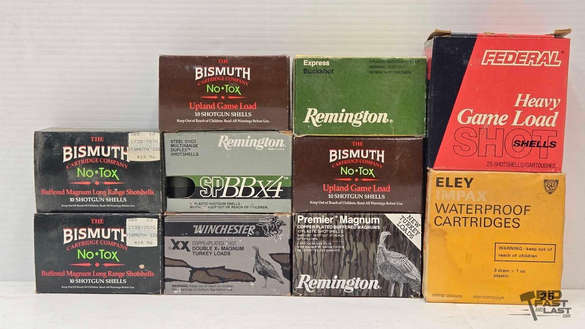 Mixed Type of 12-Gauge Ammunition