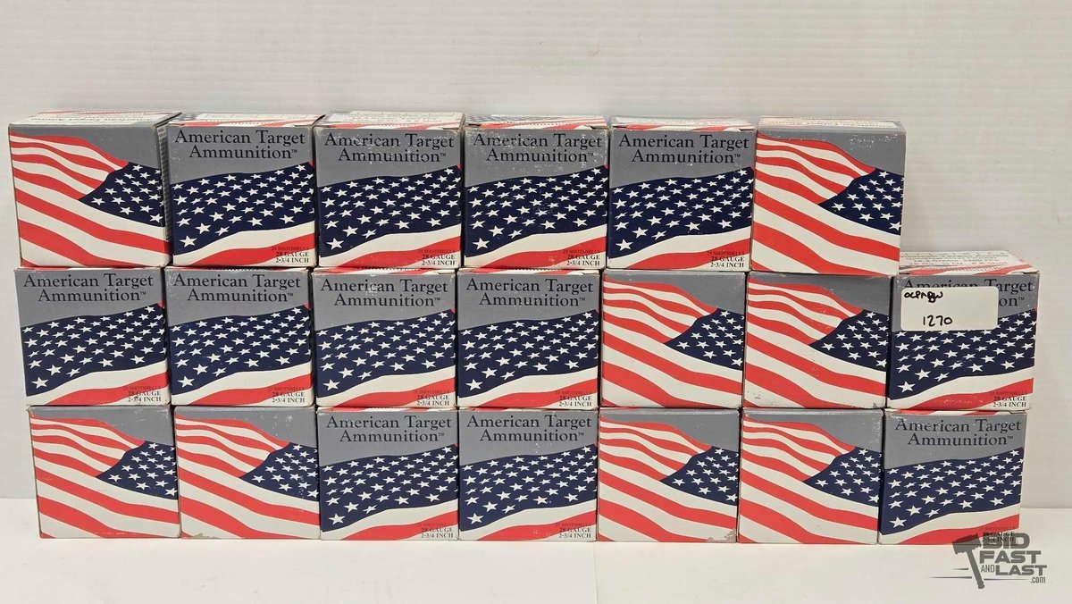 20 Boxes of 28-Gauge 2-3/4 Inch Shotgun Ammunition