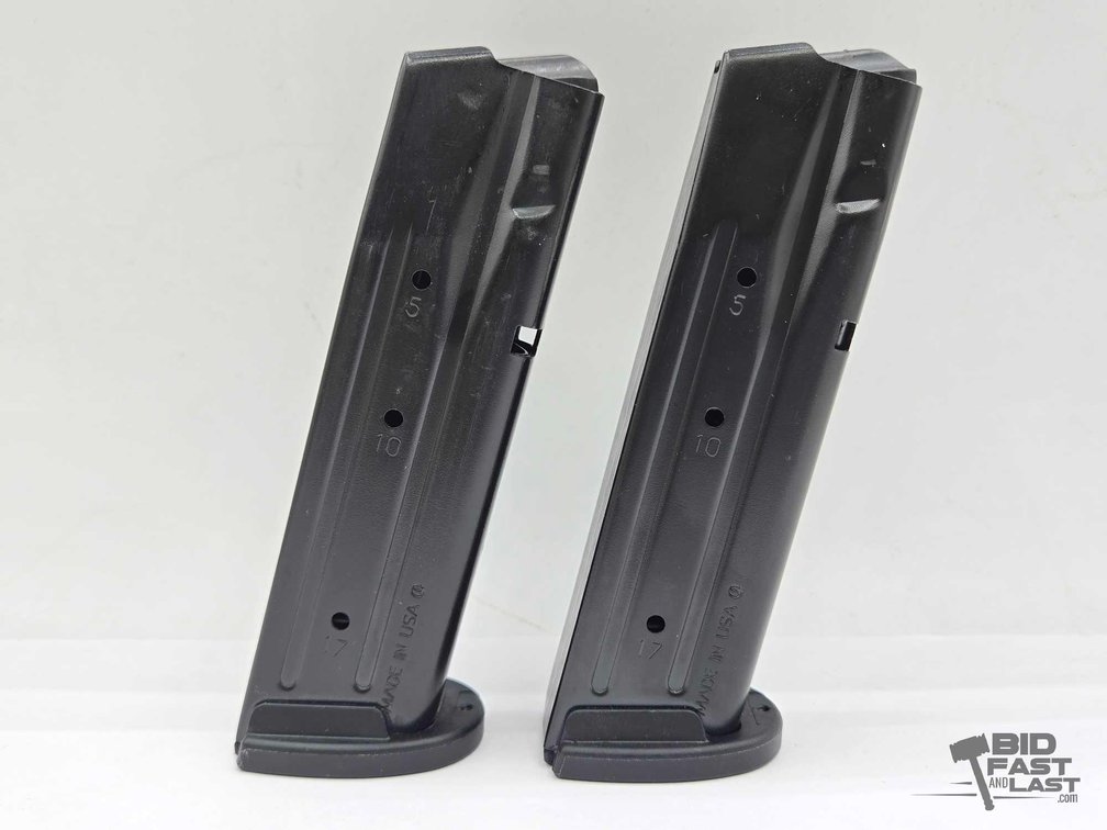(2) 17rd Sig 9mm Magazines