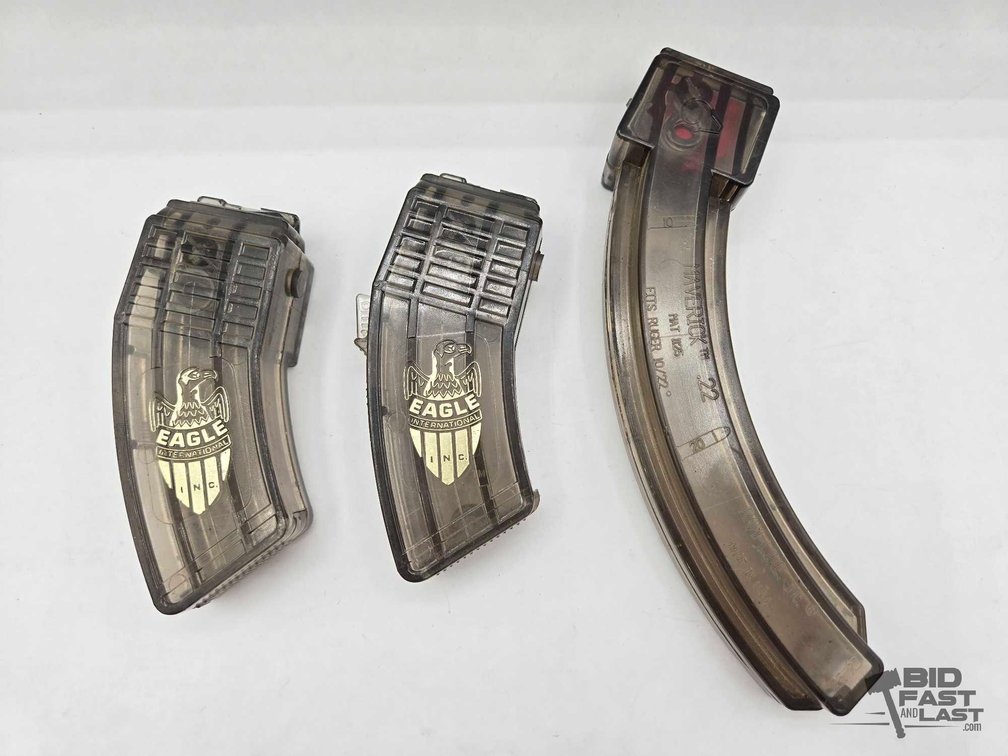 (3) .22 High Capacity Magazines