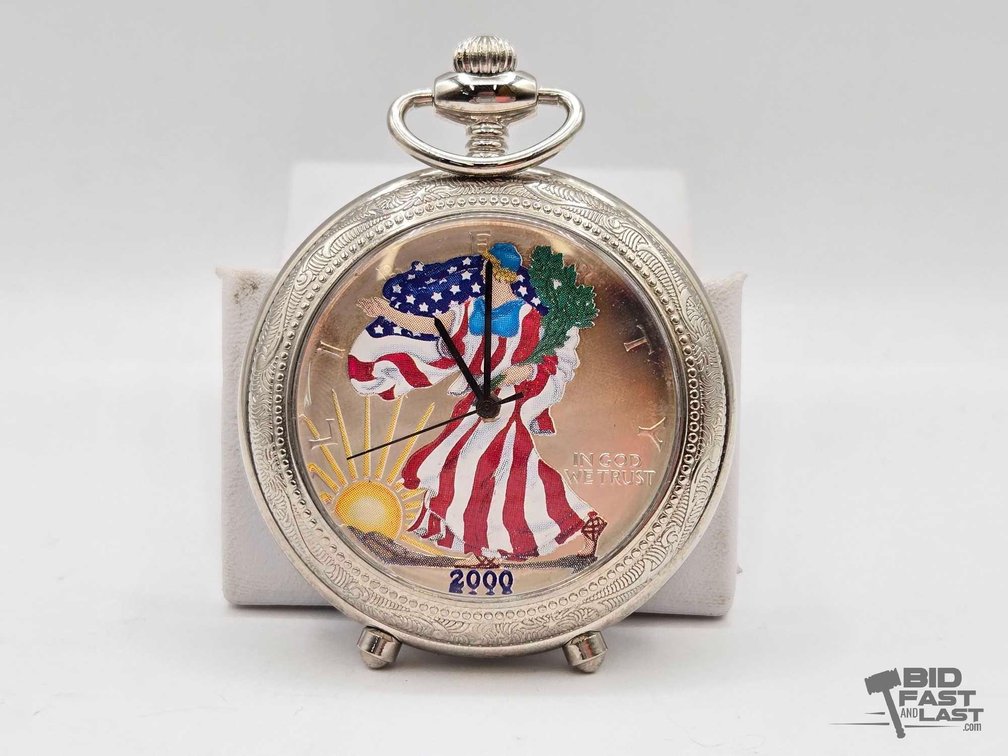 American Silver Eagle Pocket Watch