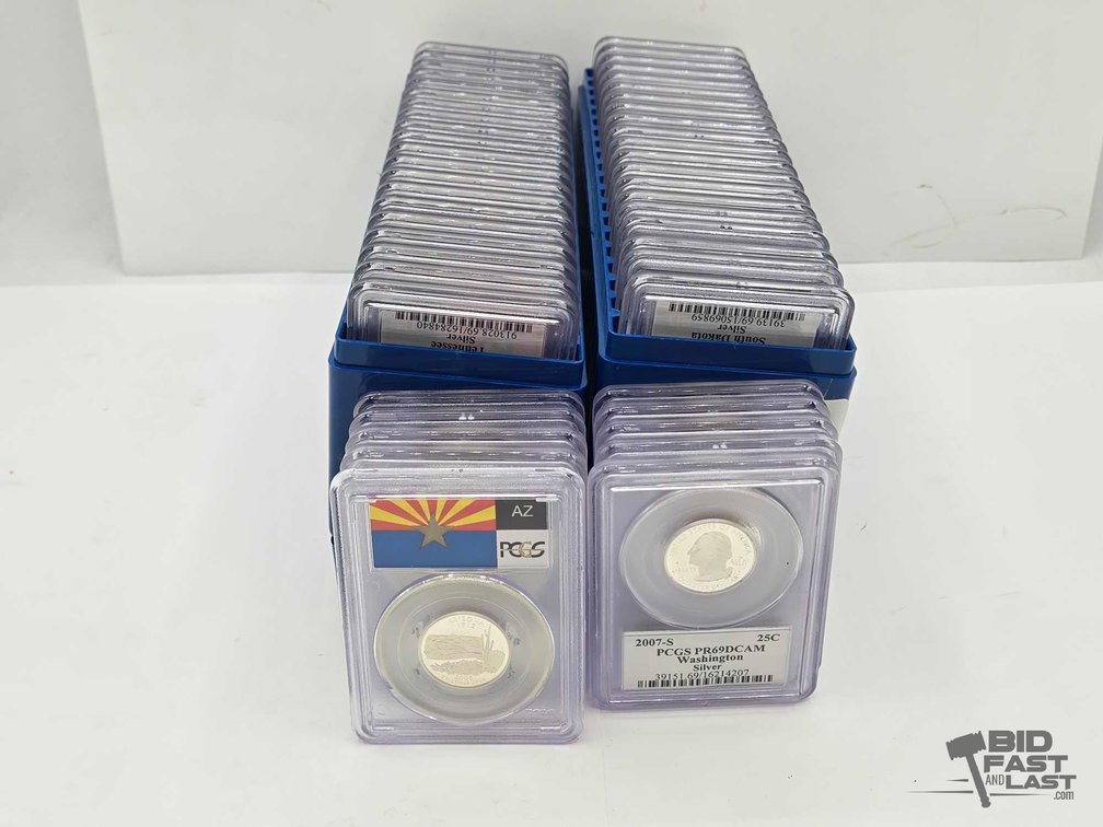 (50) 1999-2008 State Quarters