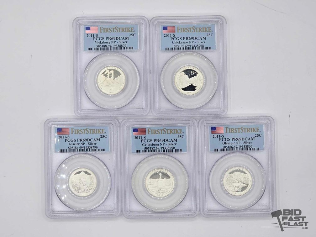 (5) 2011 National Parks Quarters