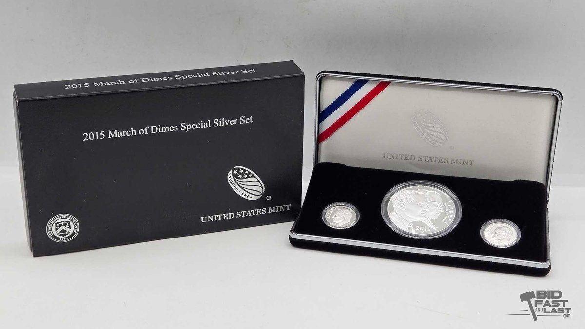 2015 March Of Dimes Special Silver Set