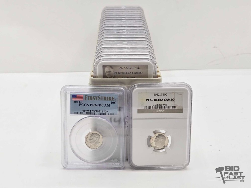 (1982-2011) Graded Roosevelt Collection