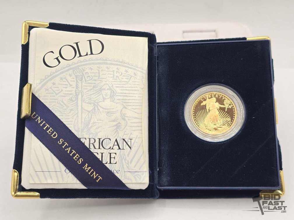 2001 American Eagle Half Oz Gold Proof Coin