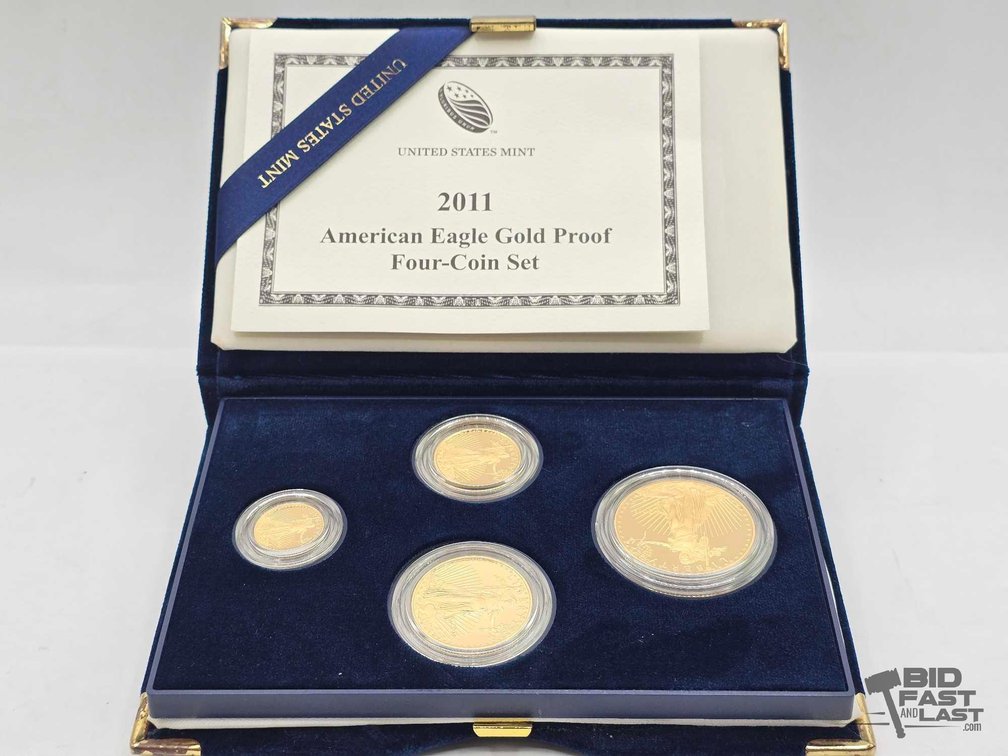 2011 American Eagle Gold Proof Four-Coin Set