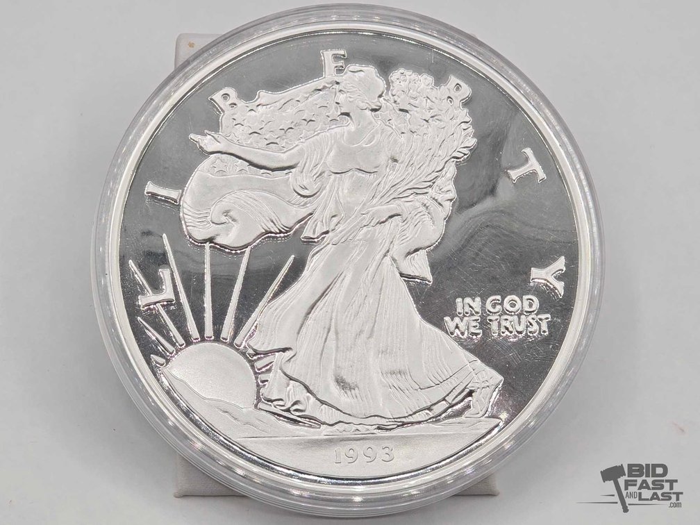 1993 Walking Liberty Half Pound Round