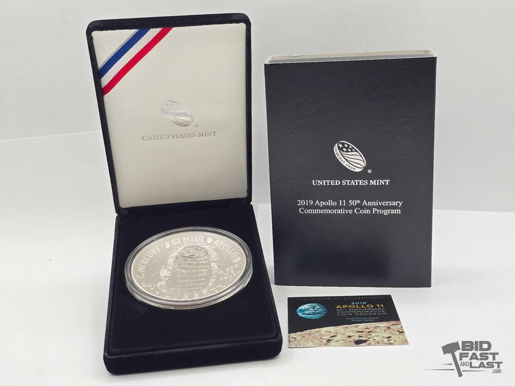 2019 Apollo 11 50th Anniversary 5oz Coin