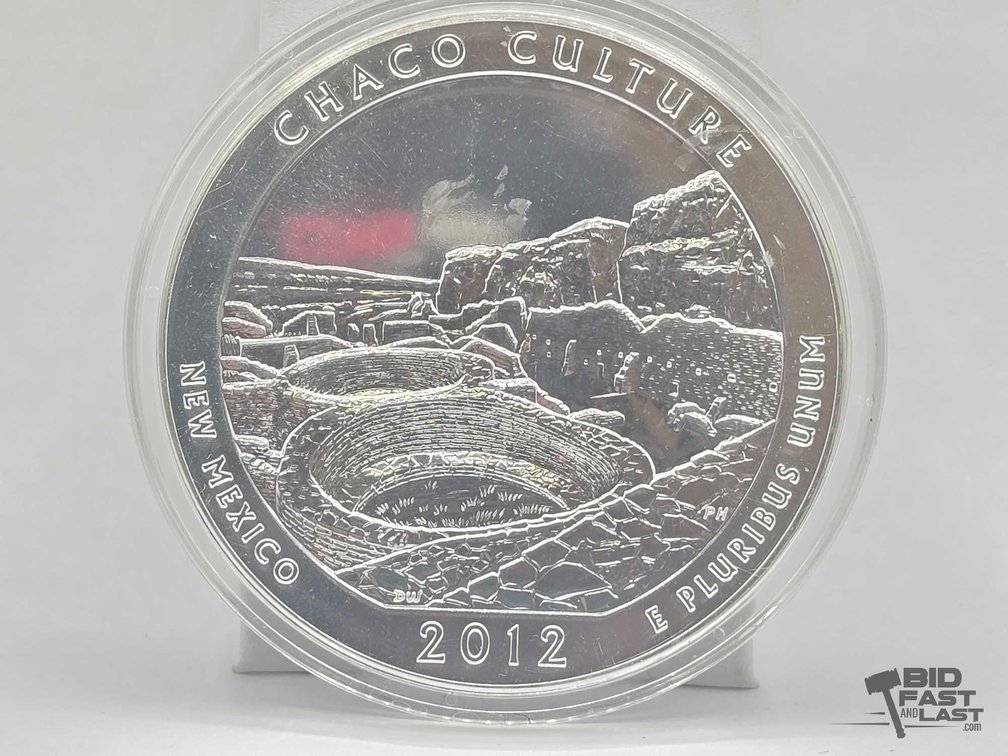 2012 Chaco Culture National Park 5oz Silver Quarter