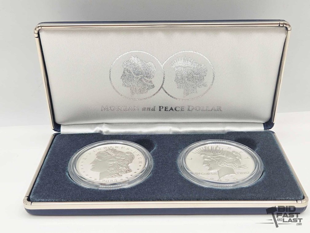 2025 Morgan & Peace Dollars Reverse Proof Collection