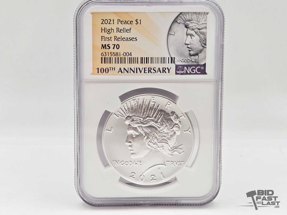 2021 Silver Peace Dollar