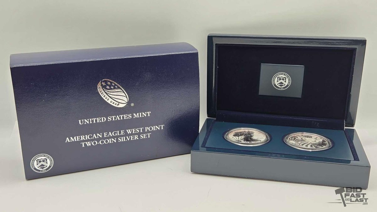 2013 American Silver Eagle Two Coin Set 2ozt