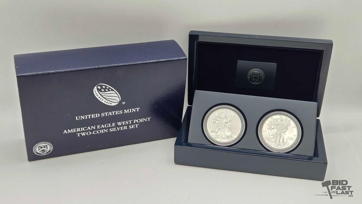 2013 American Silver Eagle Two Coin Set 2 ozt