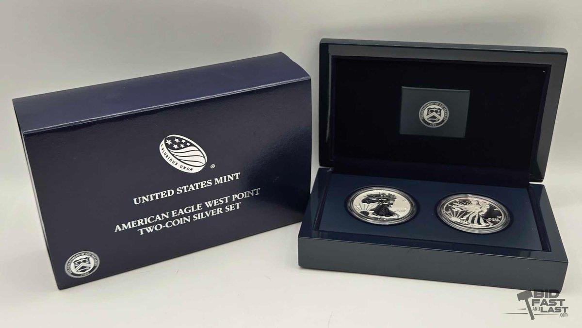 2013 American Silver Eagle Two Coin Set 2ozt