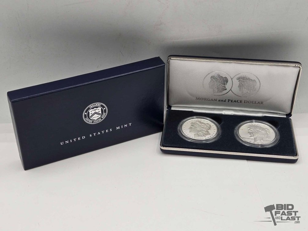 2025 Morgan & Peace Dollars Reverse Proof Coin Set