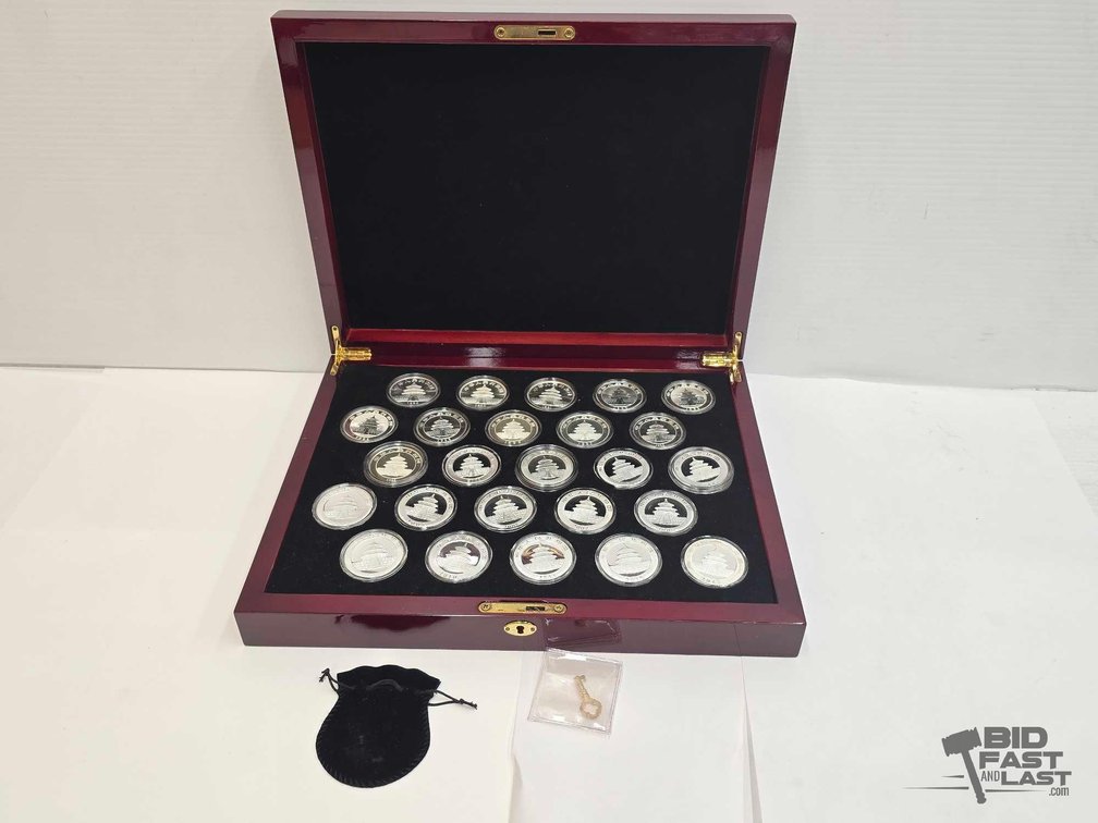 (25) Chinese Panda 1oz Silver Coins