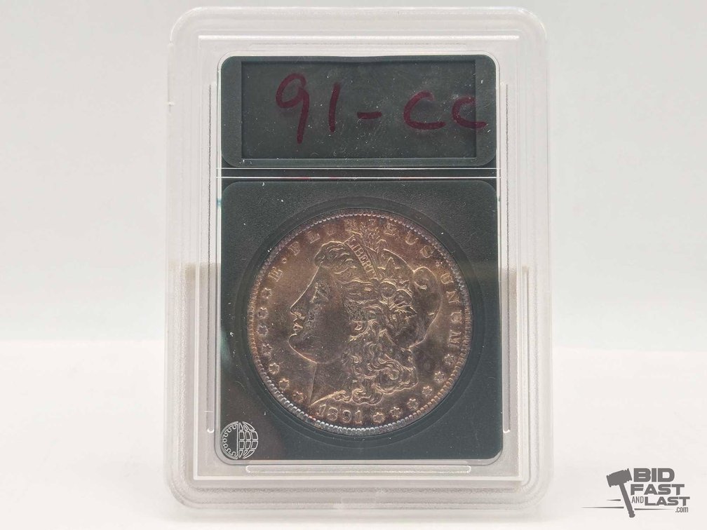 1891 Carson City Morgan Silver Dollar