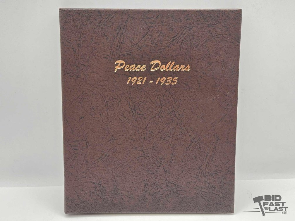 1921-1935 Silver Peace Dollars Complete Collection