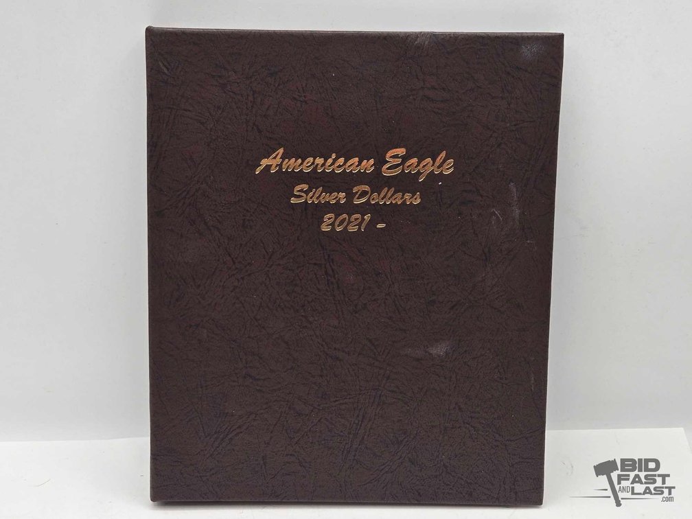 2021-2025 American Silver Eagle Dollars Coin Collection